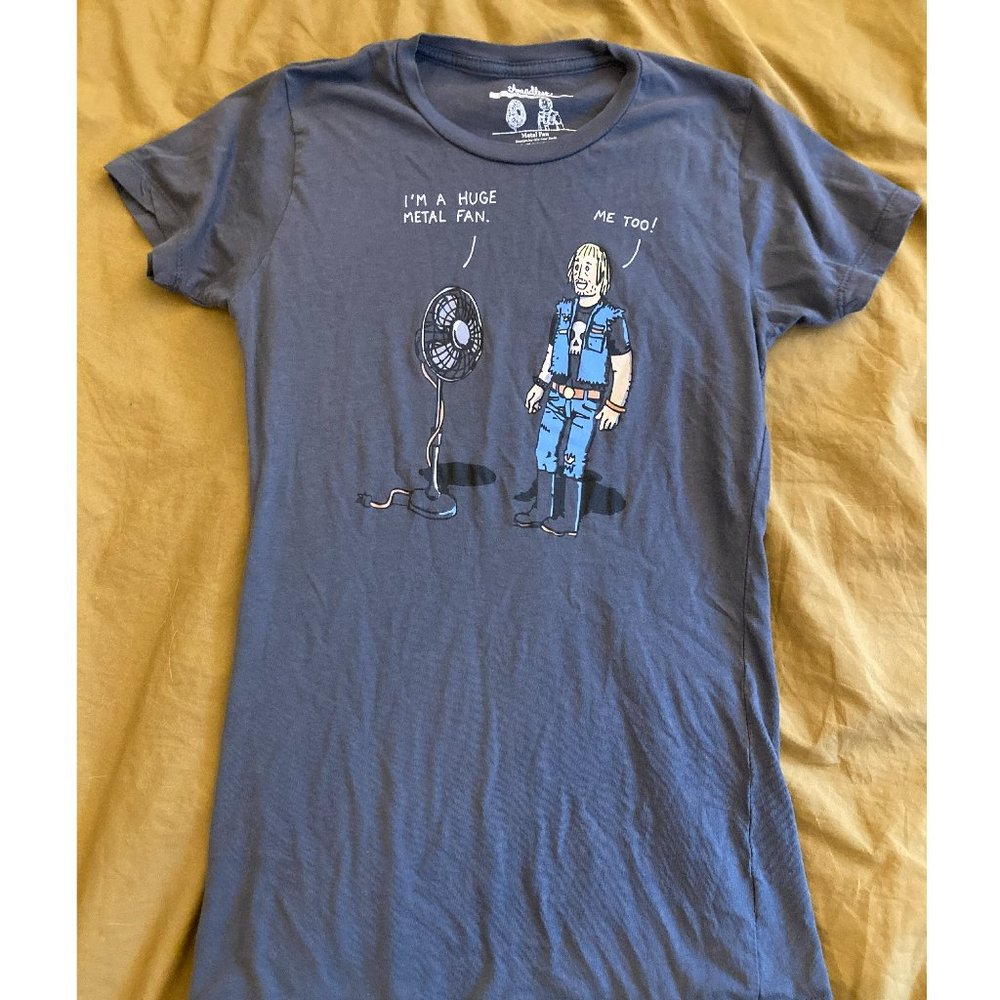 Threadless Metal Fan Shirt sz Small